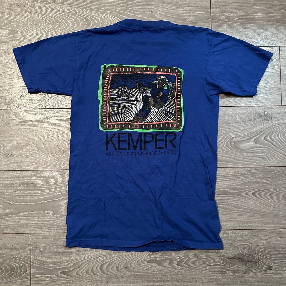 80s Kemper Snowboards Rare Vintage Promotional Tee